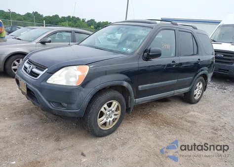 2002 Honda Cr-V Ex from USA, damaged, VIN SHSRD78862U008549
